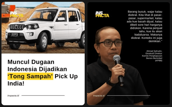 Dumping Kendaraan BS