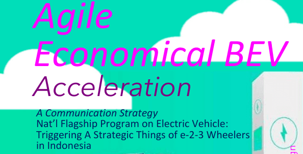 Communication Strategy for BEV e-2-3Wheelers in Indonesia