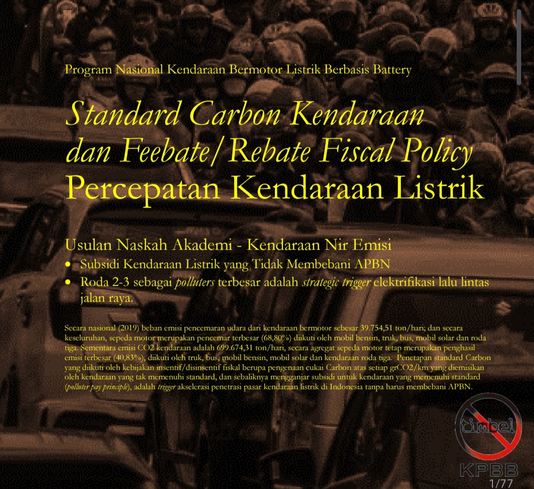 Naskah Akademis Standard Carbon